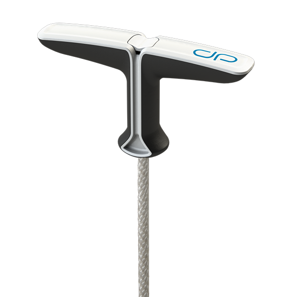 white pull cord handle | diamondgrip™
